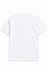 Mens Fashion Crew White Blue