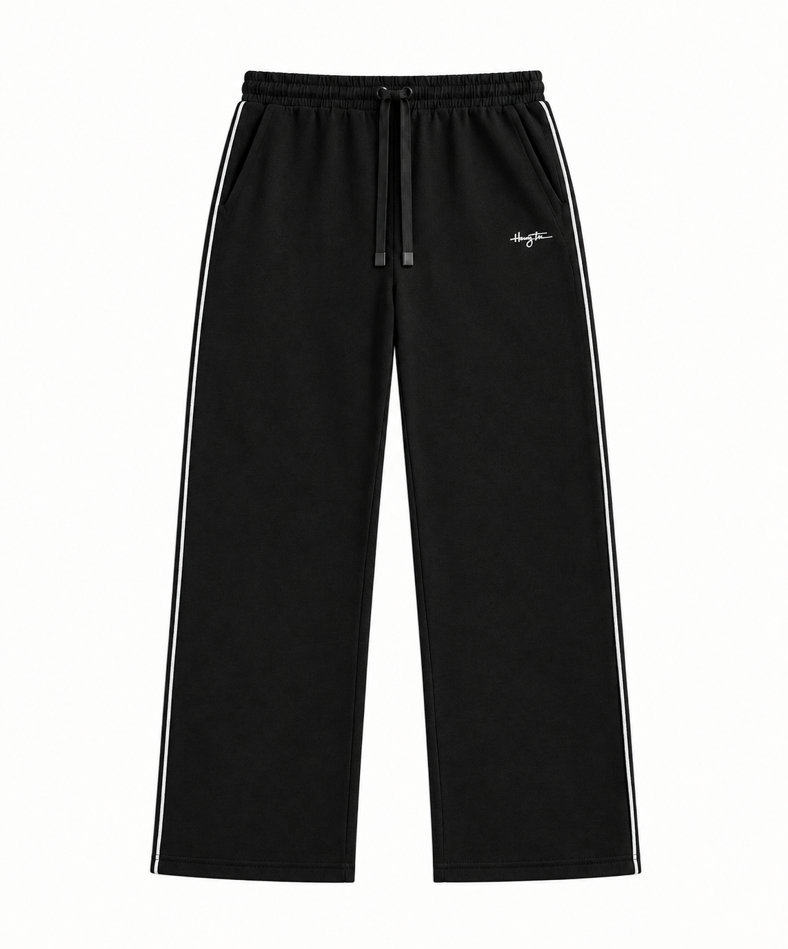 Mens SidePiping Trouser Black