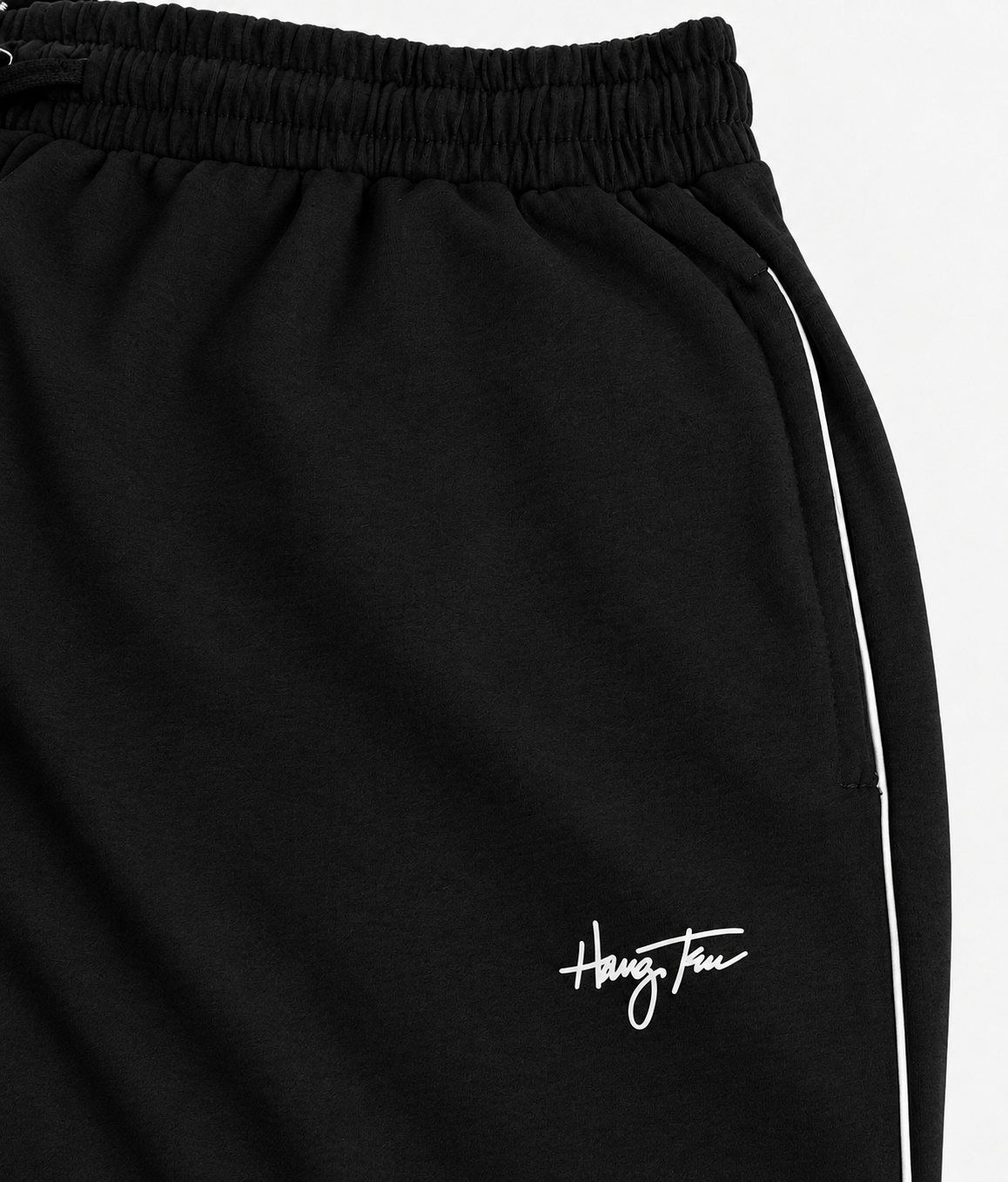 Mens SidePiping Trouser Black
