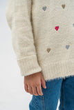 Girl's Full Sleeve Mock Neck Sweater