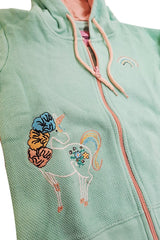 Girl's FS Zipper Hood