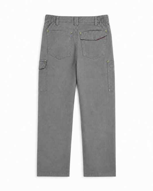 Mens Cargo Trouser Smoke Grey