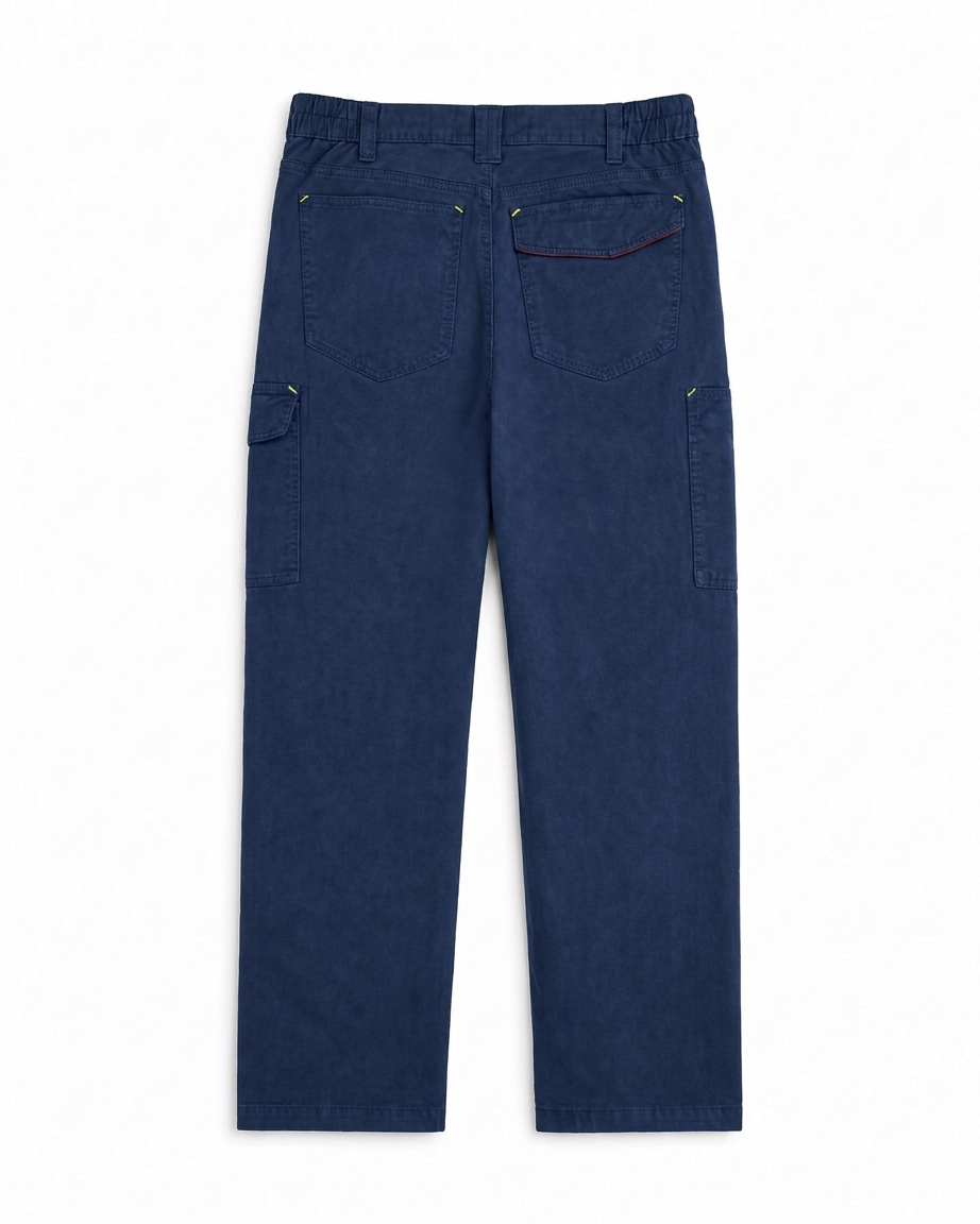Mens Cargo Trouser Navy