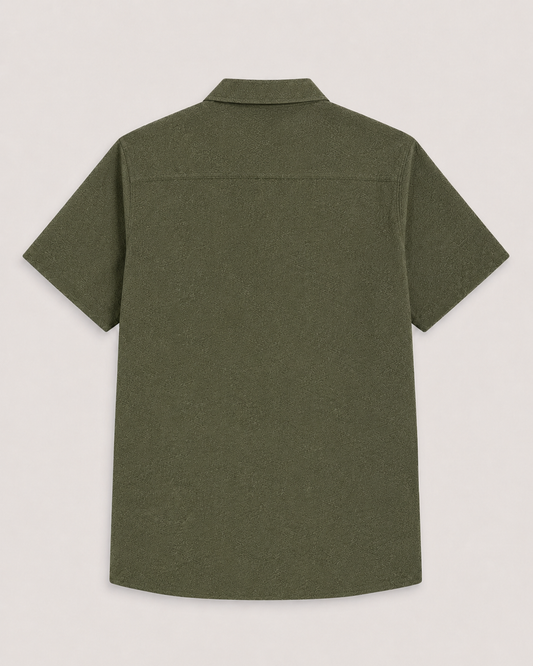 Men's Casual Shirt DK Green