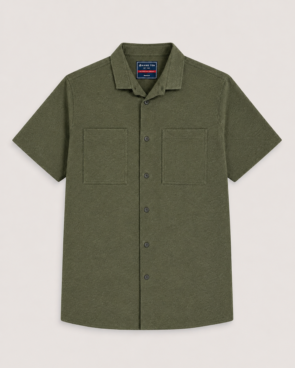 Men's Casual Shirt DK Green