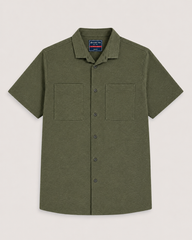 Men's Casual Shirt DK Green