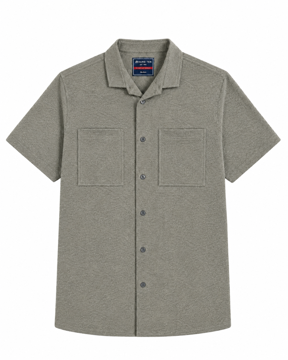Men's Casual Shirt DK Grey