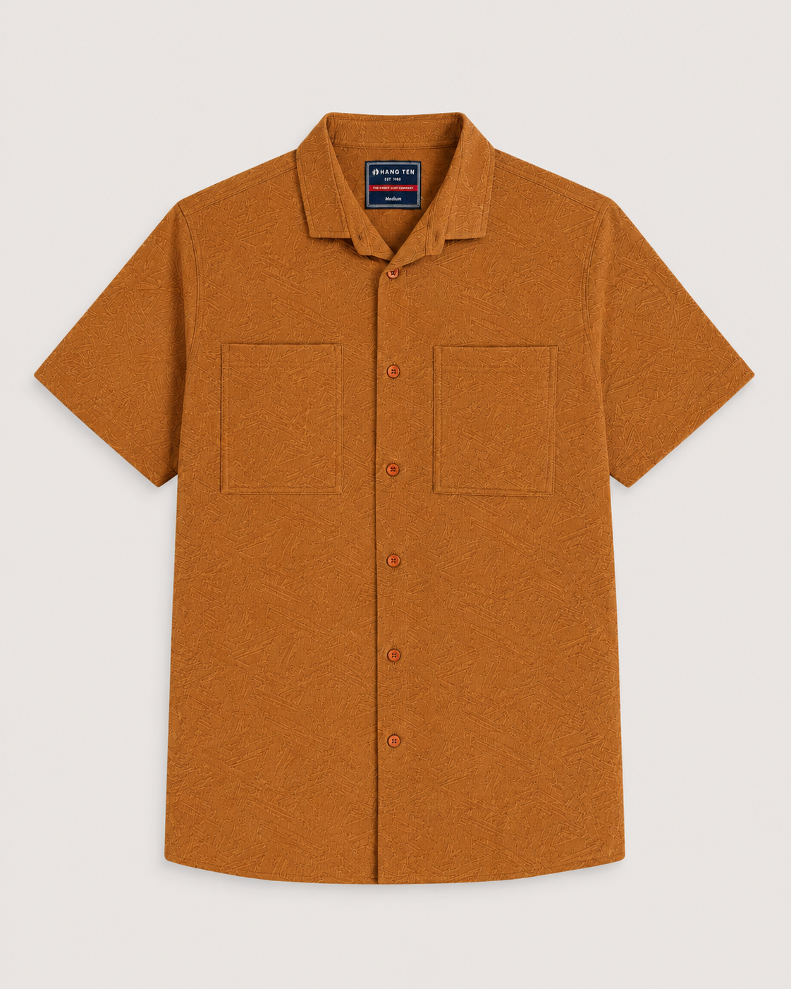 Men's Casual Shirt Brown