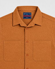 Men's Casual Shirt Brown