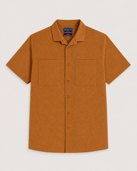 Men's Casual Shirt Brown
