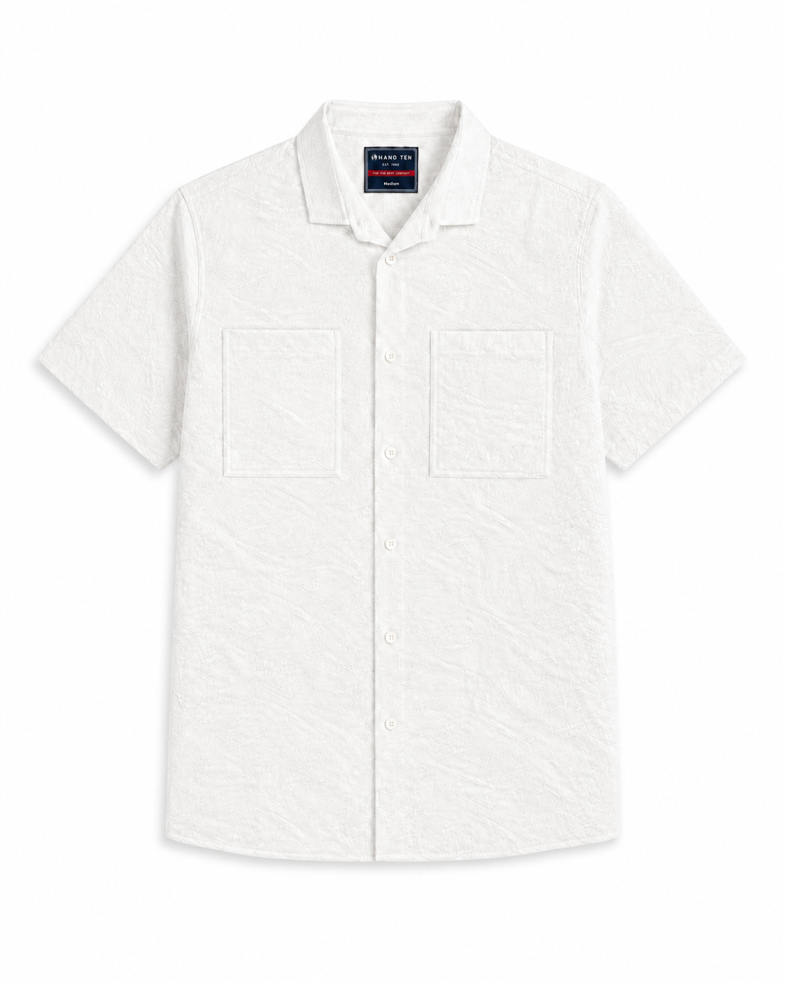 Men's Casual Shirt White