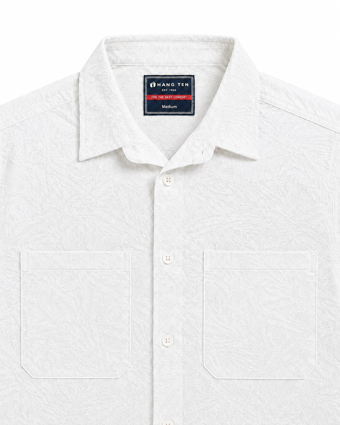 Men's Casual Shirt White