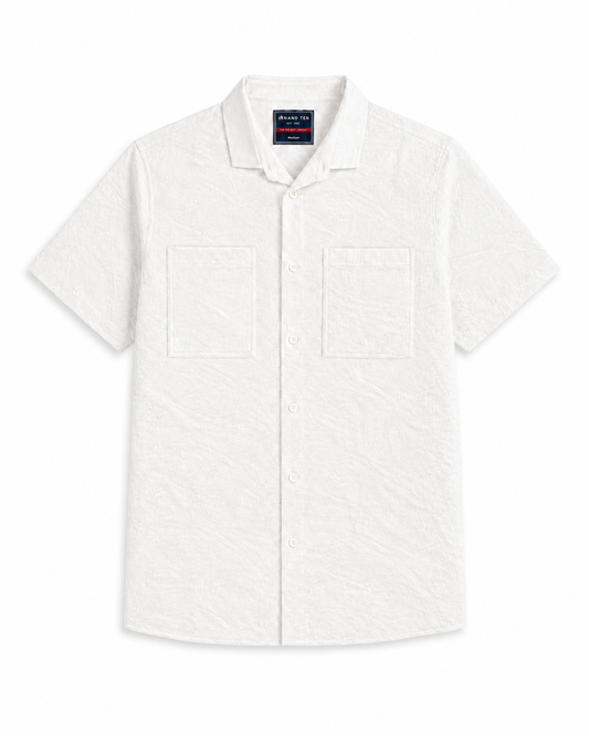 Men's Casual Shirt White