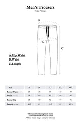 Mens SidePiping Trouser Black