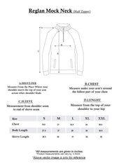 Men's Half Zip Mock Neck-Smoke