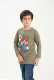 Boy's Graphic Crew Neck