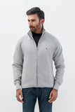 Mens Full Zip Mock Neck With Pocket