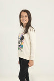 Girls Graphic Sweat Shirt