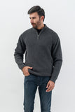 Mens Half Zip Cardigan Sweaters