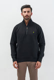 Men's Half Zip Mock Neck