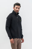 Men's Half Zip Mock Neck