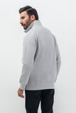 Men's Half Zip Mock Neck