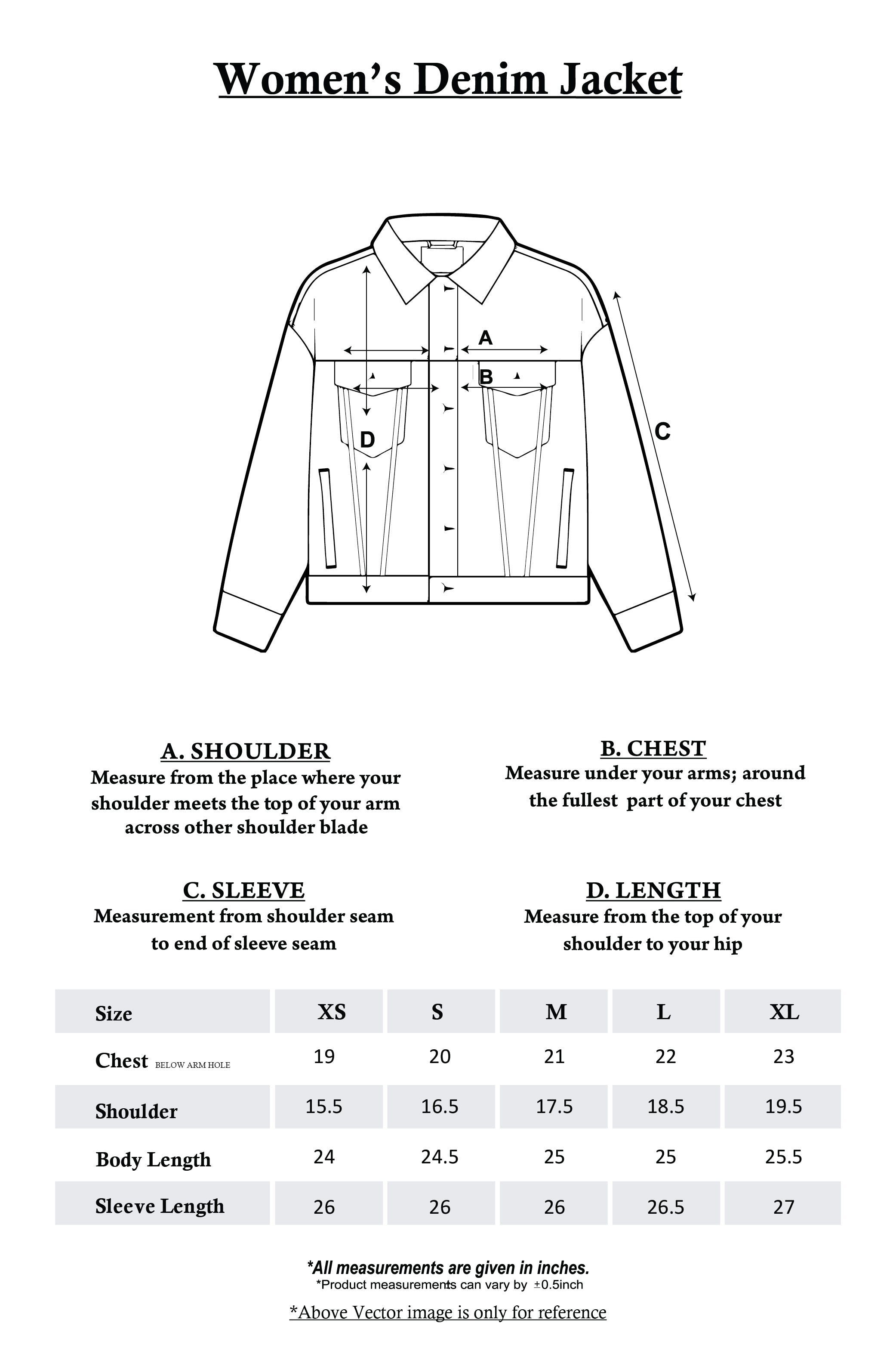 Women's Denim Jacket – HANG TEN — Pakistan