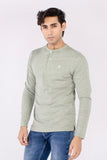Men's Full Sleeve Basic Henley