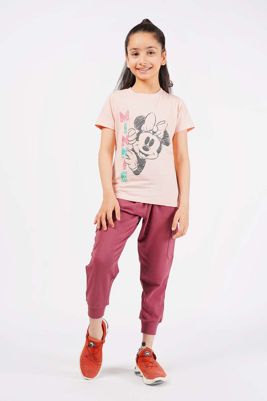 Girl's Short Sleeves Graphics Tee