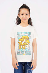 Girl's Short Sleeves Graphics Tee